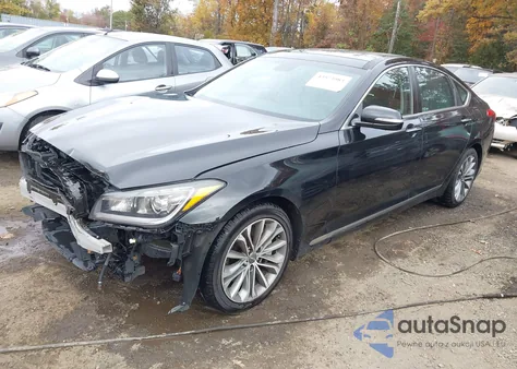 2016 Hyundai Genesis 3.8 from USA, damaged, VIN KMHGN4JEXGU109050